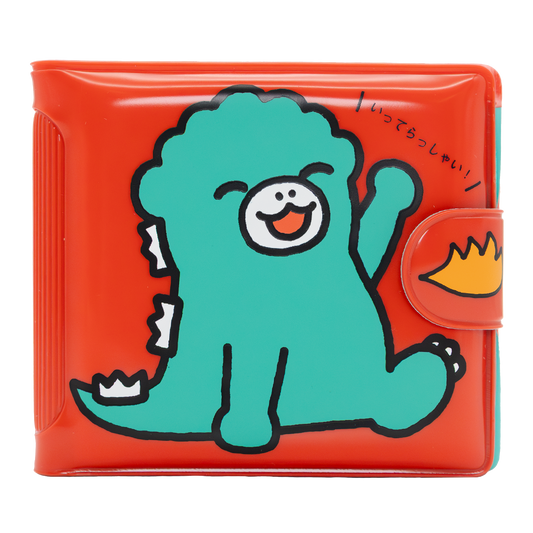Chibi Godzilla Raids Again Father & Son Padded Vinyl Snap Wallet