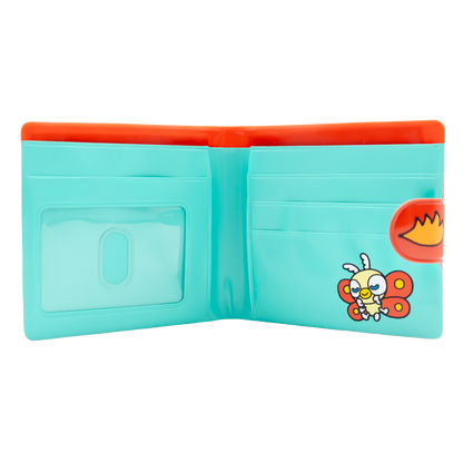 Chibi Godzilla Raids Again Father & Son Padded Vinyl Snap Wallet