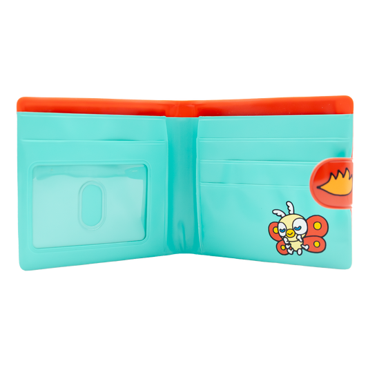 Chibi Godzilla Raids Again Father & Son Padded Vinyl Snap Wallet