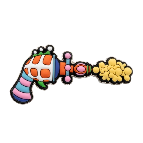 Killer Klowns From Outer Space Glow In The Dark Silicone Ray Gun Pin - Limited Edition 600