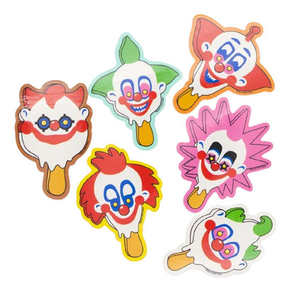 Killer Klowns From Outer Space Popsicle 3" Sticker 6pk