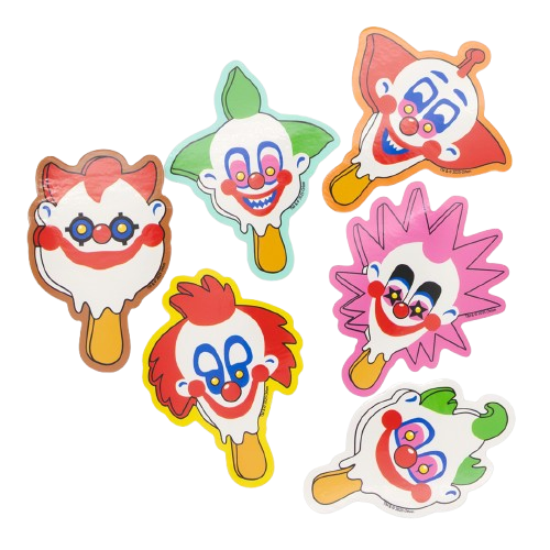Killer Klowns From Outer Space Popsicle 3" Sticker 6pk