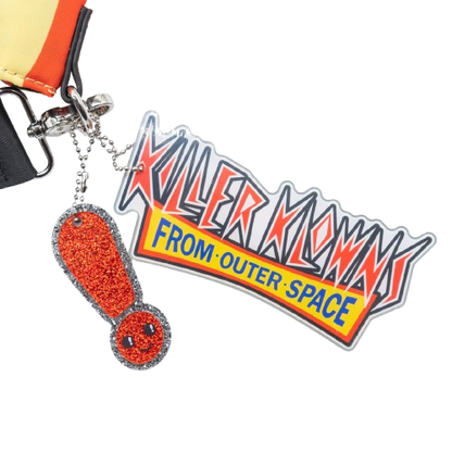 Killer Klowns From Outer Space Padded Pin Trading Tent Crossbody with Jumbo Charm
