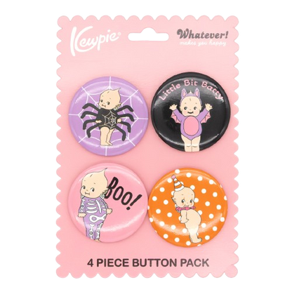 Kewpie Costumes 4Pk 2" Buttons