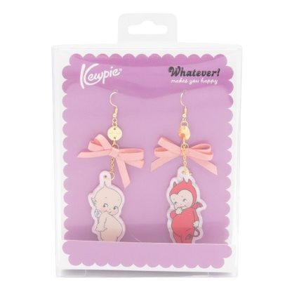 Kewpie Angel & Devil Acrylic Earrings
