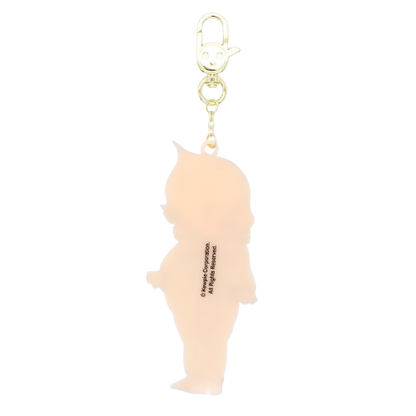Kewpie Glow In The Dark Skelebaby Layered Acrylic Bag Charm