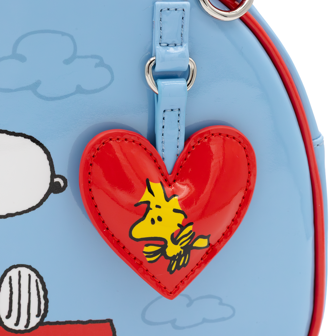 Peanuts 75th Anniversary Snoopy “Happiness Is a Good Friend” Bowler Bag