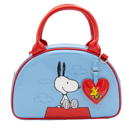 Peanuts 75th Anniversary Snoopy “Happiness Is a Good Friend” Bowler Bag