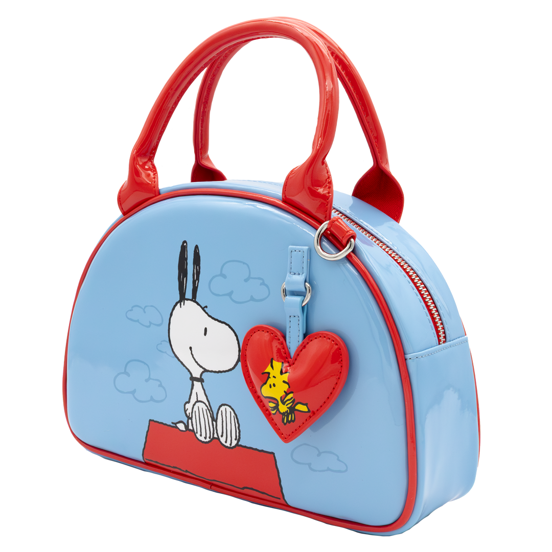 Peanuts 75th Anniversary Snoopy “Happiness Is a Good Friend” Bowler Bag