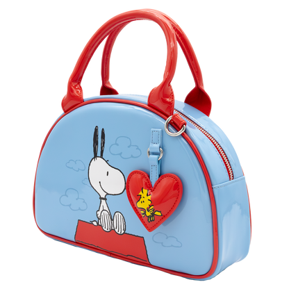 Peanuts 75th Anniversary Snoopy “Happiness Is a Good Friend” Bowler Bag