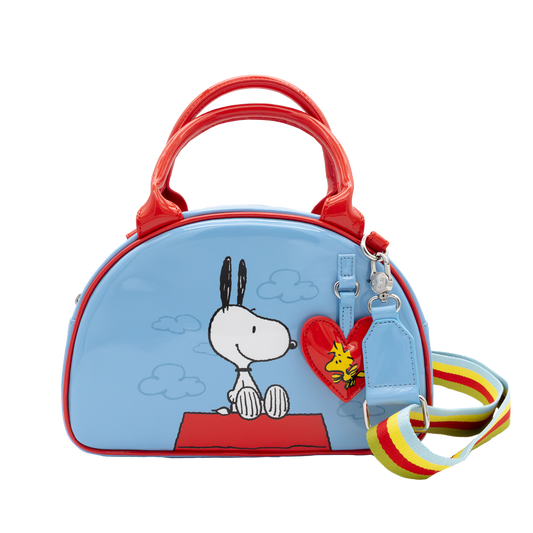 Peanuts 75th Anniversary Snoopy “Happiness Is a Good Friend” Bowler Bag