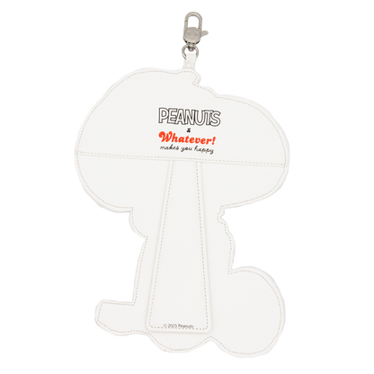 Peanuts 75th Anniversary Snoopy & Woodstock Oversized Padded Bag Charm