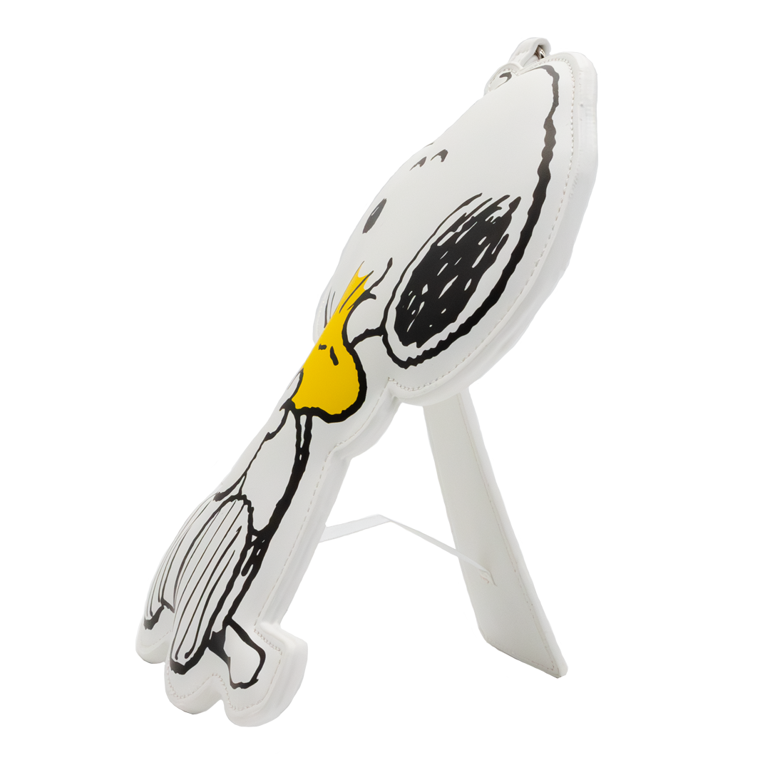 Peanuts 75th Anniversary Snoopy & Woodstock Oversized Padded Bag Charm