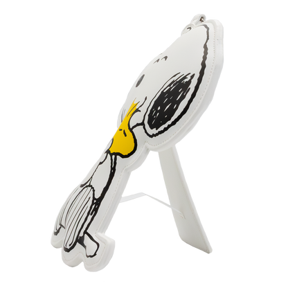 Peanuts 75th Anniversary Snoopy & Woodstock Oversized Padded Bag Charm