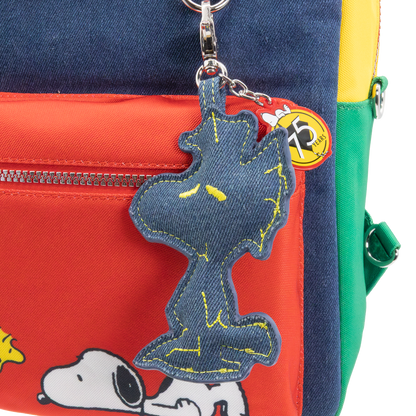 Peanuts 75th Anniversary Mystery Bag Padded Denim Character Bag Charms