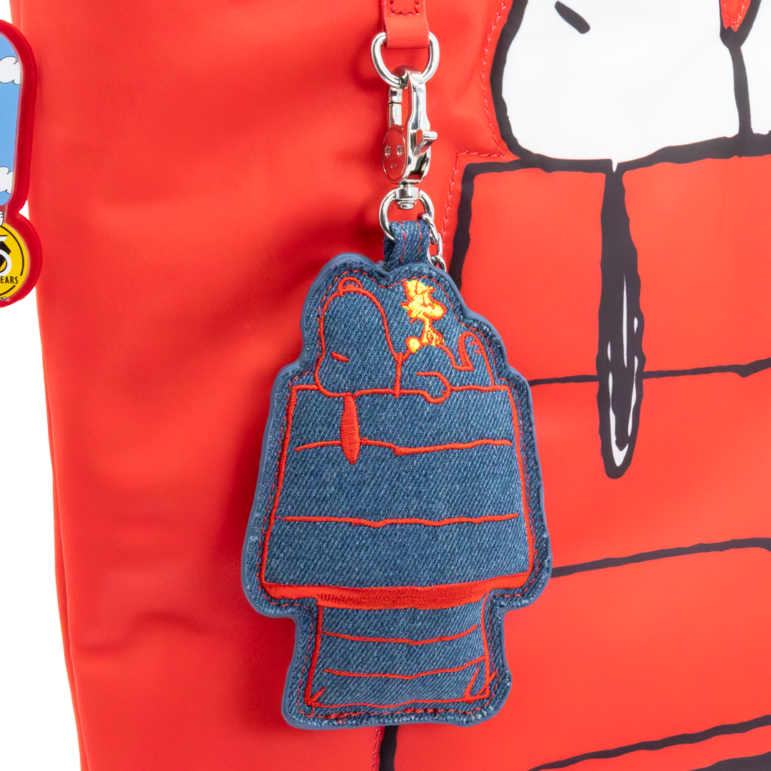 Peanuts 75th Anniversary Mystery Bag Padded Denim Character Bag Charms