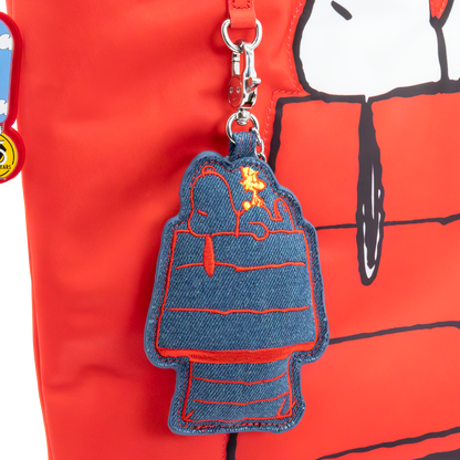 Peanuts 75th Anniversary Mystery Bag Padded Denim Character Bag Charms