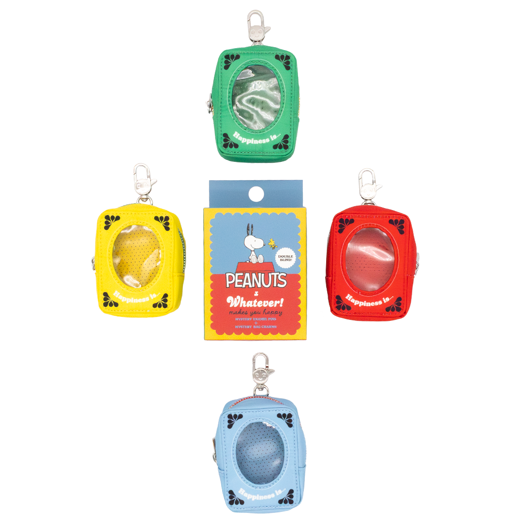 Peanuts 75th Anniversary Mystery Box Vintage Soap Box Mini ITA Bag Charms