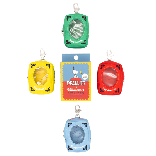 Peanuts 75th Anniversary Mystery Box Vintage Soap Box Mini ITA Bag Charms