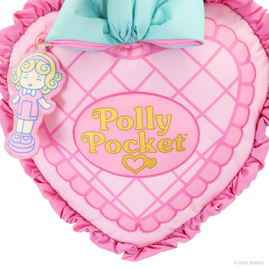Polly Pocket™ Oversized Heart Shaped Padded Nylon Tote Bag