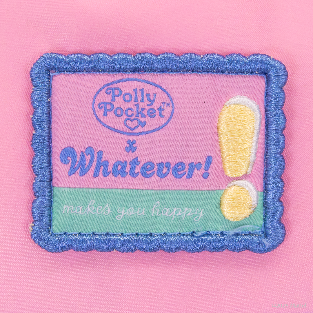 Polly Pocket™ Oversized Heart Shaped Padded Nylon Tote Bag