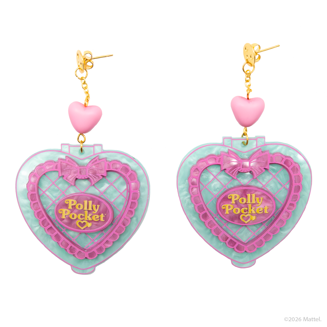 Polly Pocket Layered Acrylic Earrings