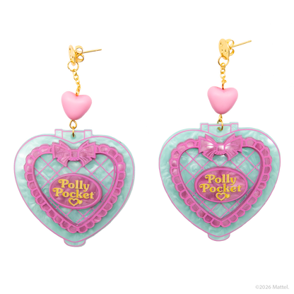 Polly Pocket Layered Acrylic Earrings