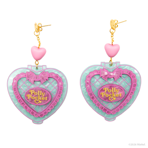 Polly Pocket Layered Acrylic Earrings