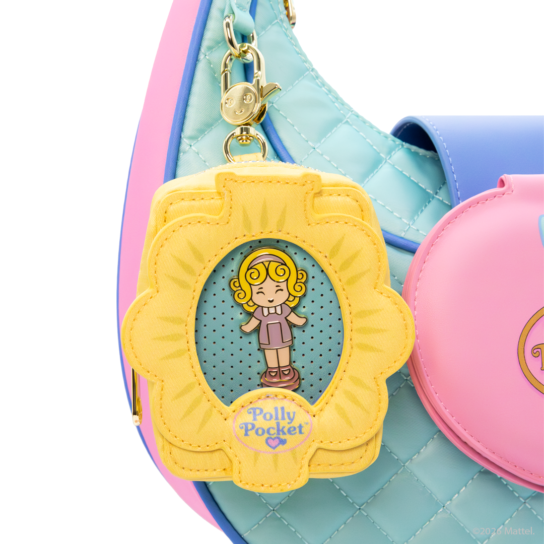 Polly Pocket™ Double Blind Enamel Pin & Mini ITA Bag Charms