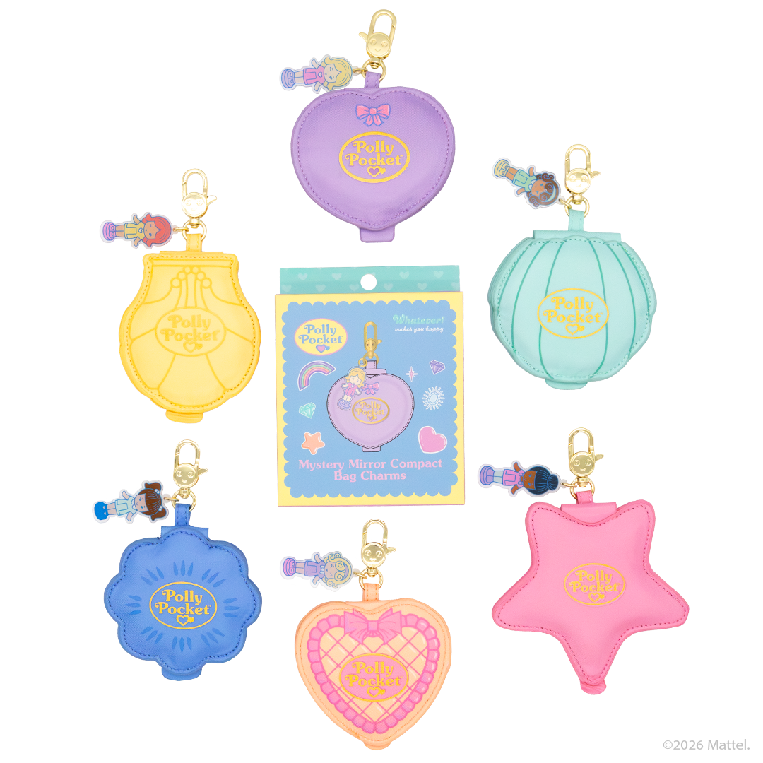 Polly Pocket™ Mystery Box Mirror Compact Bag Charm