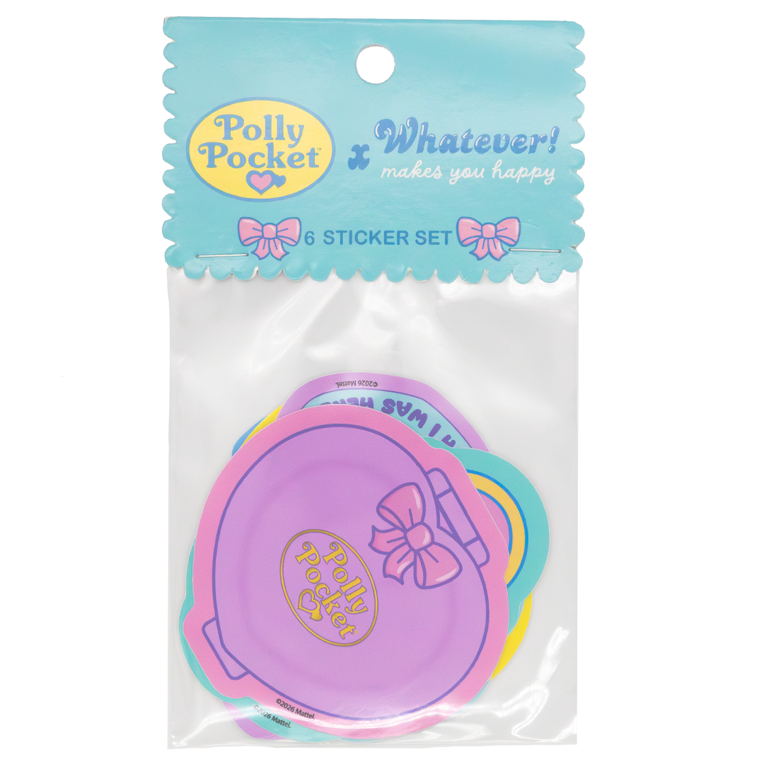 WEB EXCLUSIVE POLLY POCKET 6PK STICKERS