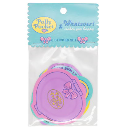 WEB EXCLUSIVE POLLY POCKET 6PK STICKERS