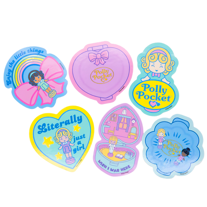 WEB EXCLUSIVE POLLY POCKET 6PK STICKERS