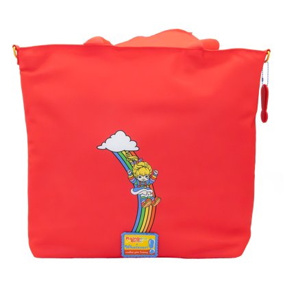 Rainbow Brite Puffy Nylon Die Cut Tote Bag