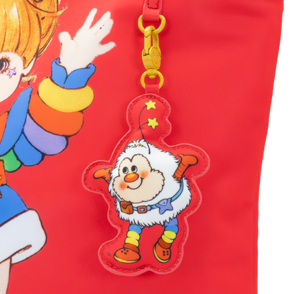 Rainbow Brite Puffy Nylon Die Cut Tote Bag