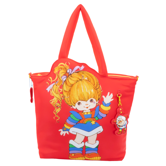 Rainbow Brite Puffy Nylon Die Cut Tote Bag