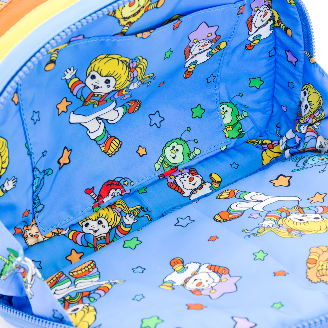 Rainbow Brite Double Rainbow Crossbody Bag
