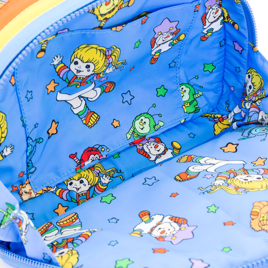 Rainbow Brite Double Rainbow Crossbody Bag