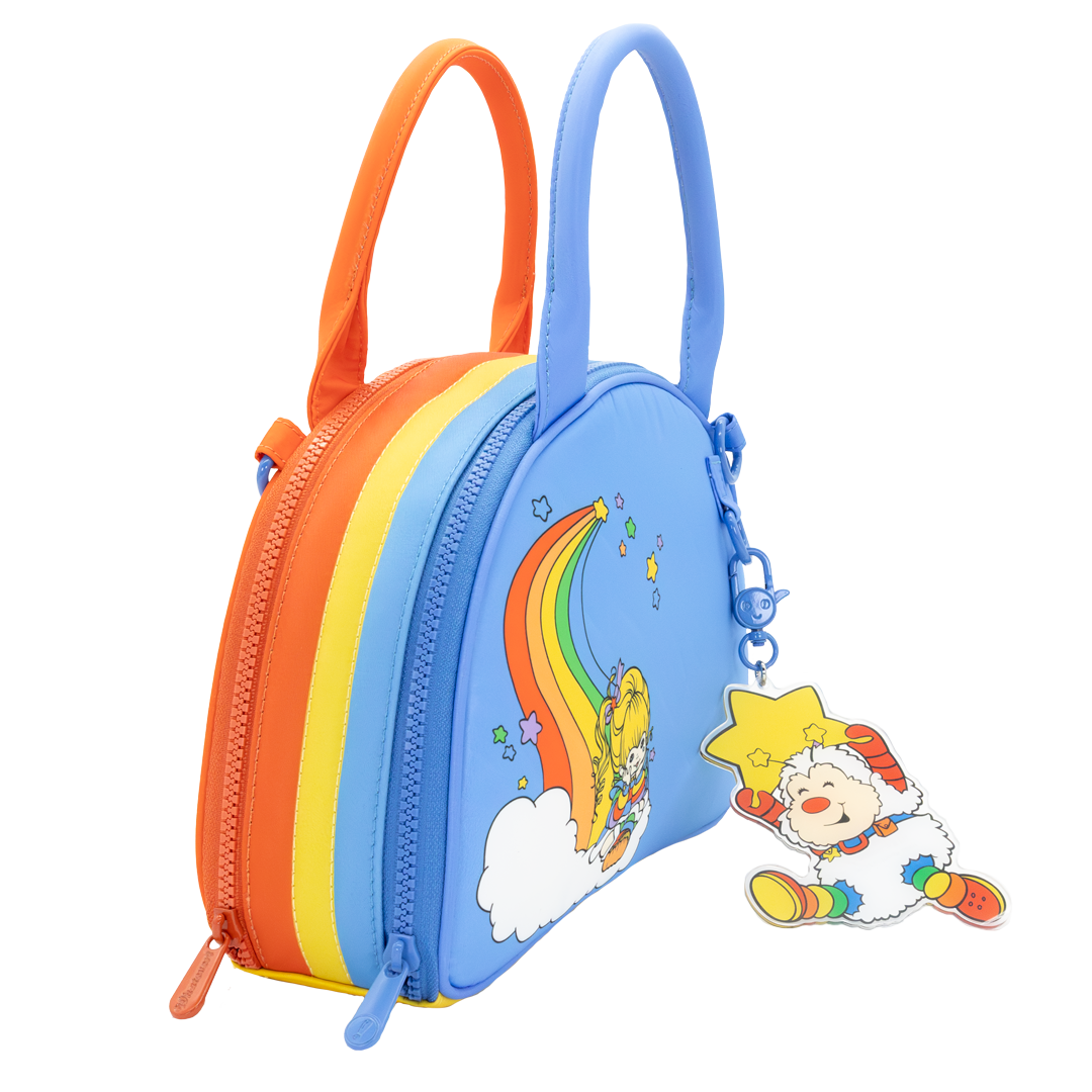Rainbow Brite Double Rainbow Crossbody Bag
