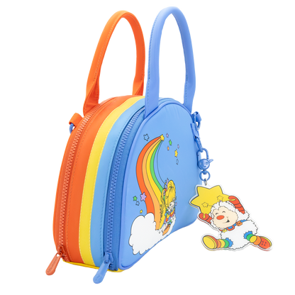 Rainbow Brite Double Rainbow Crossbody Bag