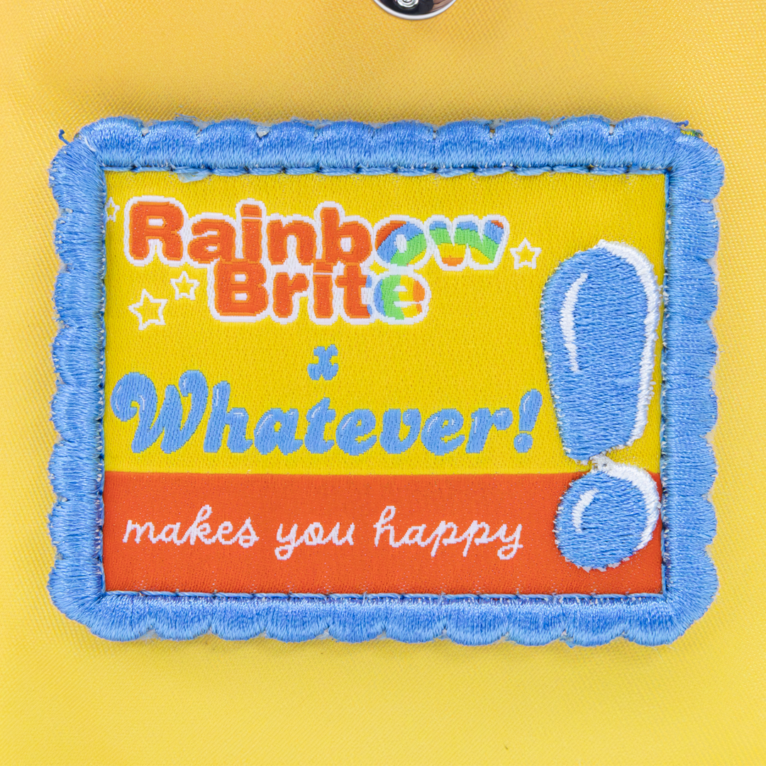 Rainbow Brite Vintage Box Pin Trading Backpack