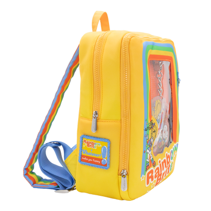 Rainbow Brite Vintage Box Pin Trading Backpack