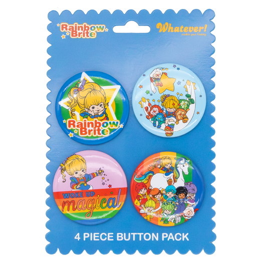 Rainbow Brite & Friends 4-Piece Button Pack