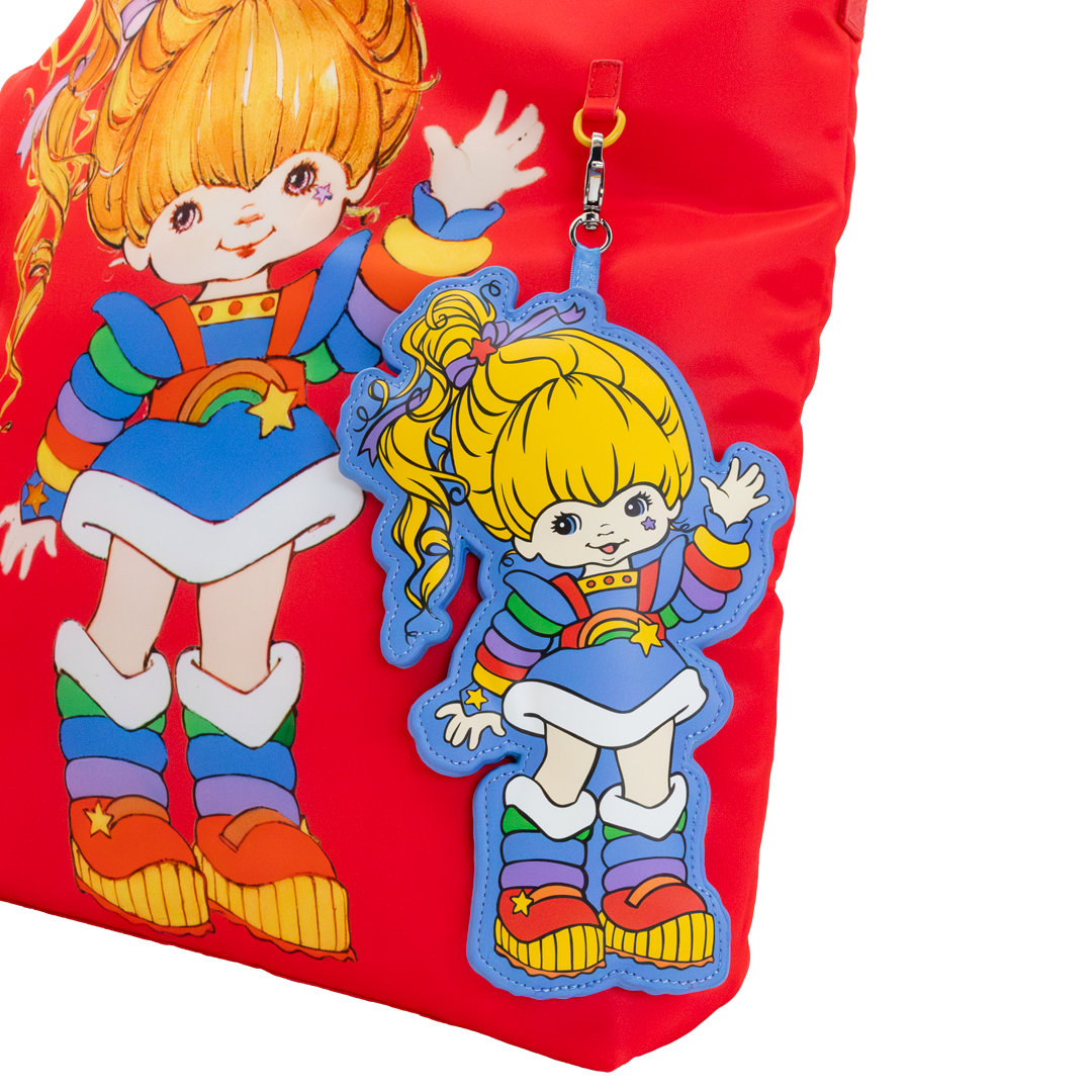 Rainbow Brite Oversized Padded Bag Charm