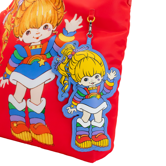 Rainbow Brite Oversized Padded Bag Charm