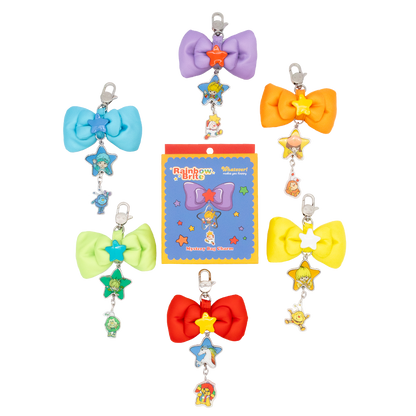 Rainbow Brite Mystery Box Puffy Bow Bag Charms