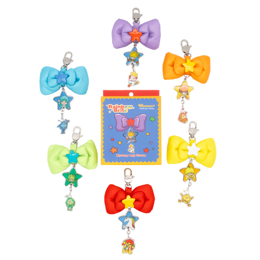 Rainbow Brite Mystery Box Puffy Bow Bag Charms