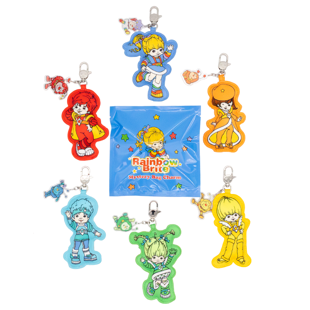 Rainbow Brite Mystery Bag Padded Nylon Character Bag Charms