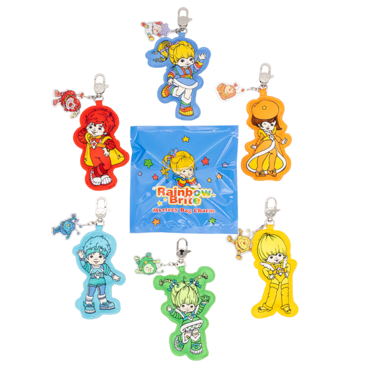 Rainbow Brite Mystery Bag Padded Nylon Character Bag Charms