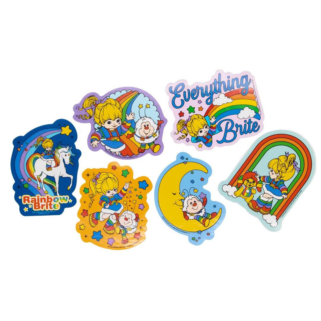 Rainbow Brite & Friends 6-Piece Sticker Pack